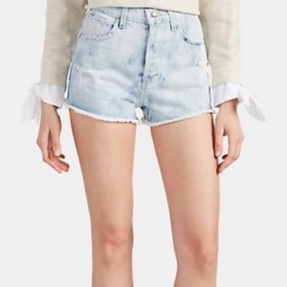 Derek Lam 10 Crosby High Rise Jean Short